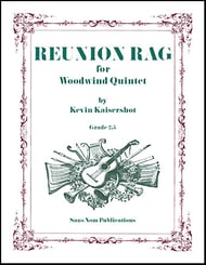 cover Reunion Rag Woodwind Quintet cover